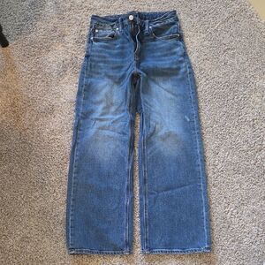 Quince Women's Bella Stretch Relaxed Straight Jeans